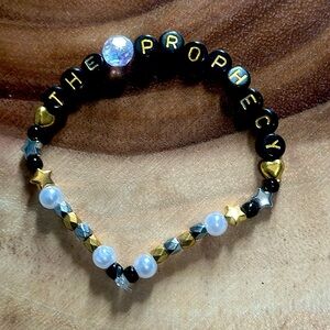 5 for $10 Taylor Swift Handmade Friendship Beaded Bracelet
“The Prophecy”